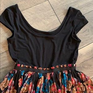 Xhilaration high low floral dress